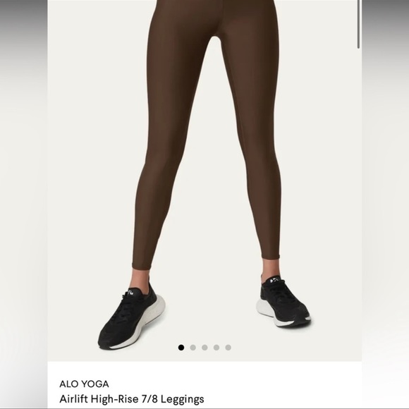 Alo yoga Airlift leggings Espresso full length size medium - Picture 2 of 2